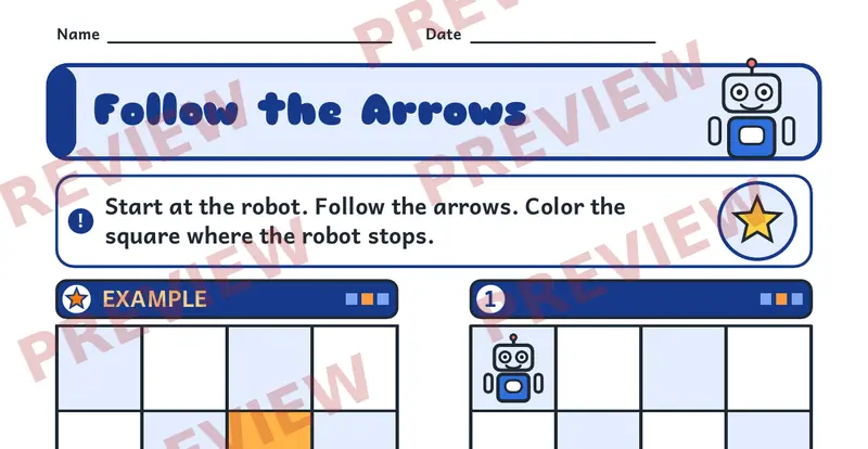 Page 1 preview of Circuit Bot's Coding Games