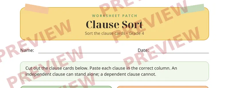 Partial preview of Clauses Cut and Paste