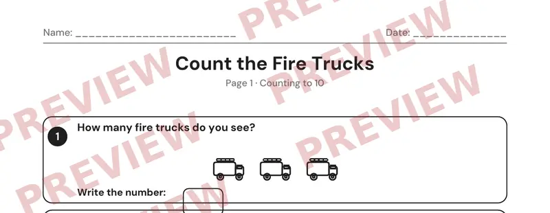 Partial preview of Fire Safety Pack (K-1)