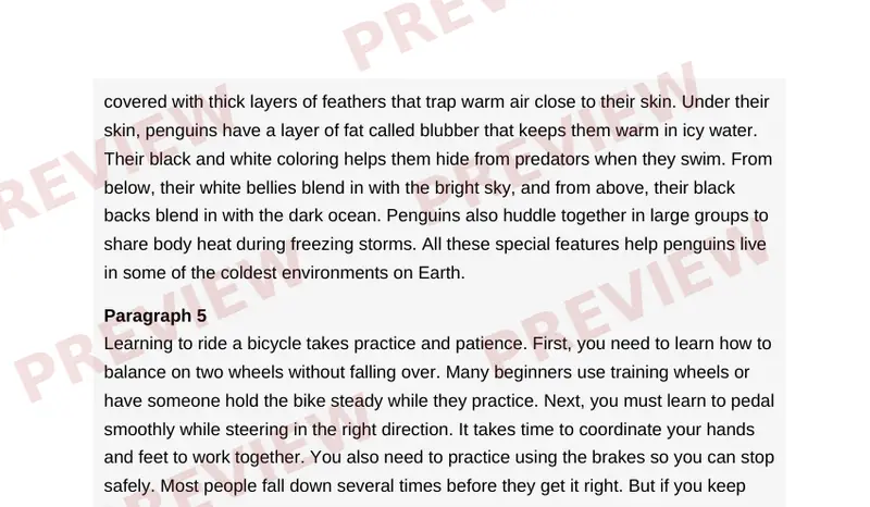 Page 2 partial preview of Main Idea Detectives