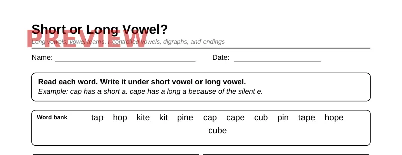 Partial preview of Grade 2 Complete Pack — 10 Printable Packs (Save 46%)