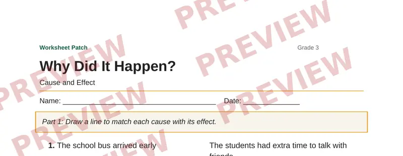 Partial preview of Why Did It Happen?