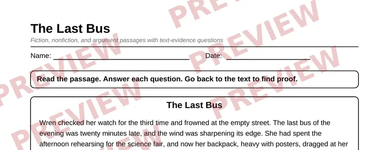 First page preview of Grade 8 Complete Pack — 10 Printable Packs (Save 46%)