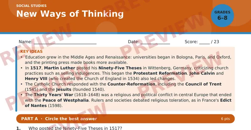 Page 1 preview of New Ways of Thinking