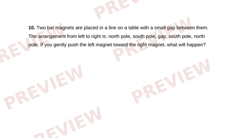 Page 2 partial preview of Magnets and Electricity