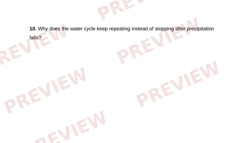 Page 2 partial preview of The Water Cycle