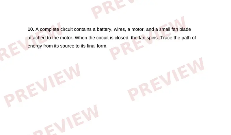 Page 2 partial preview of How Energy Moves