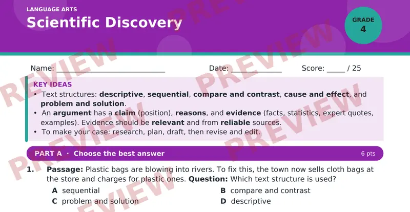 Page 1 preview of Scientific Discovery