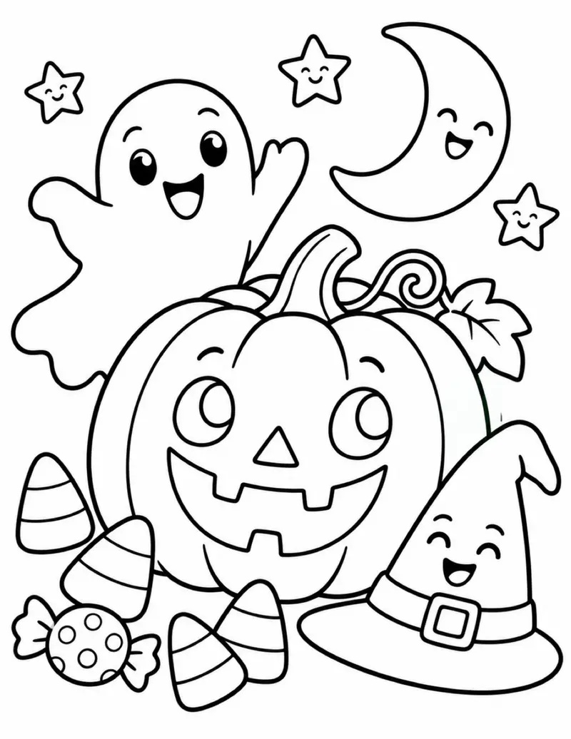Page 1 preview of Seasonal Coloring Pack