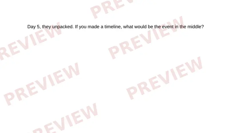 Page 2 partial preview of Putting Events in Order