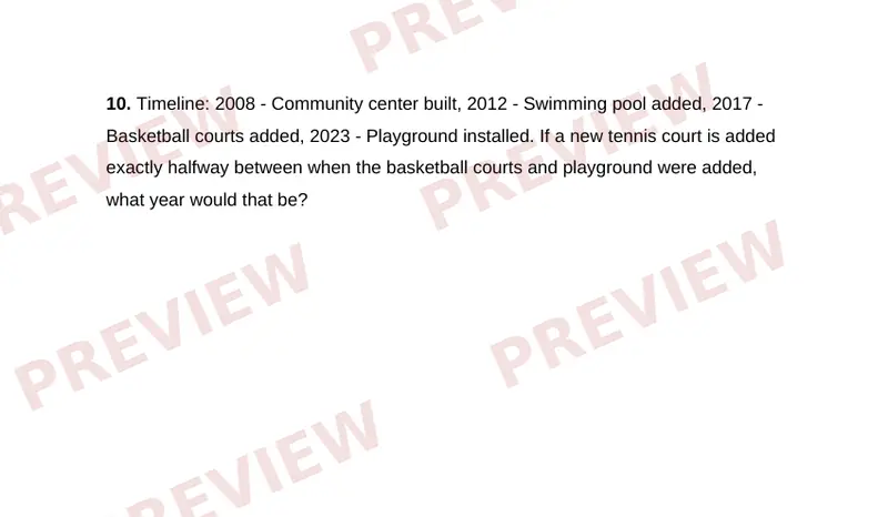 Page 2 partial preview of Reading and Building Timelines